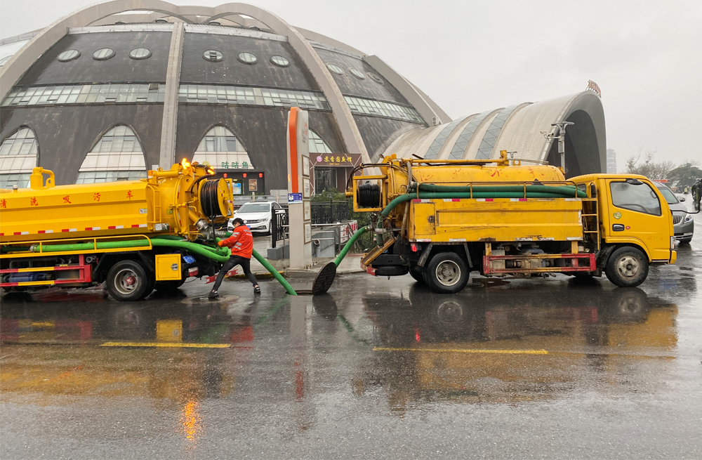 社区商场管道清淤